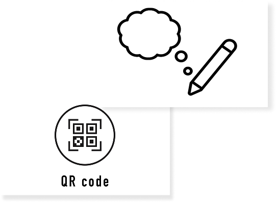 QRコードイメージ画像